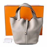 Hermes Picotin 22 Bag Maurice M8 Gris Asphalte